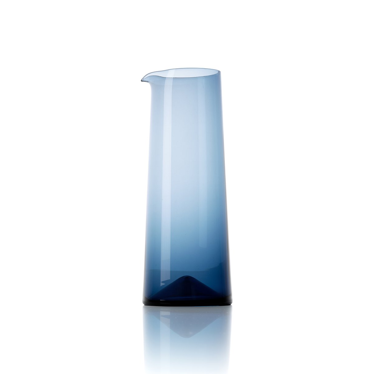 Carafe en verre AZURE indien bleu, BAZAR BIZAR