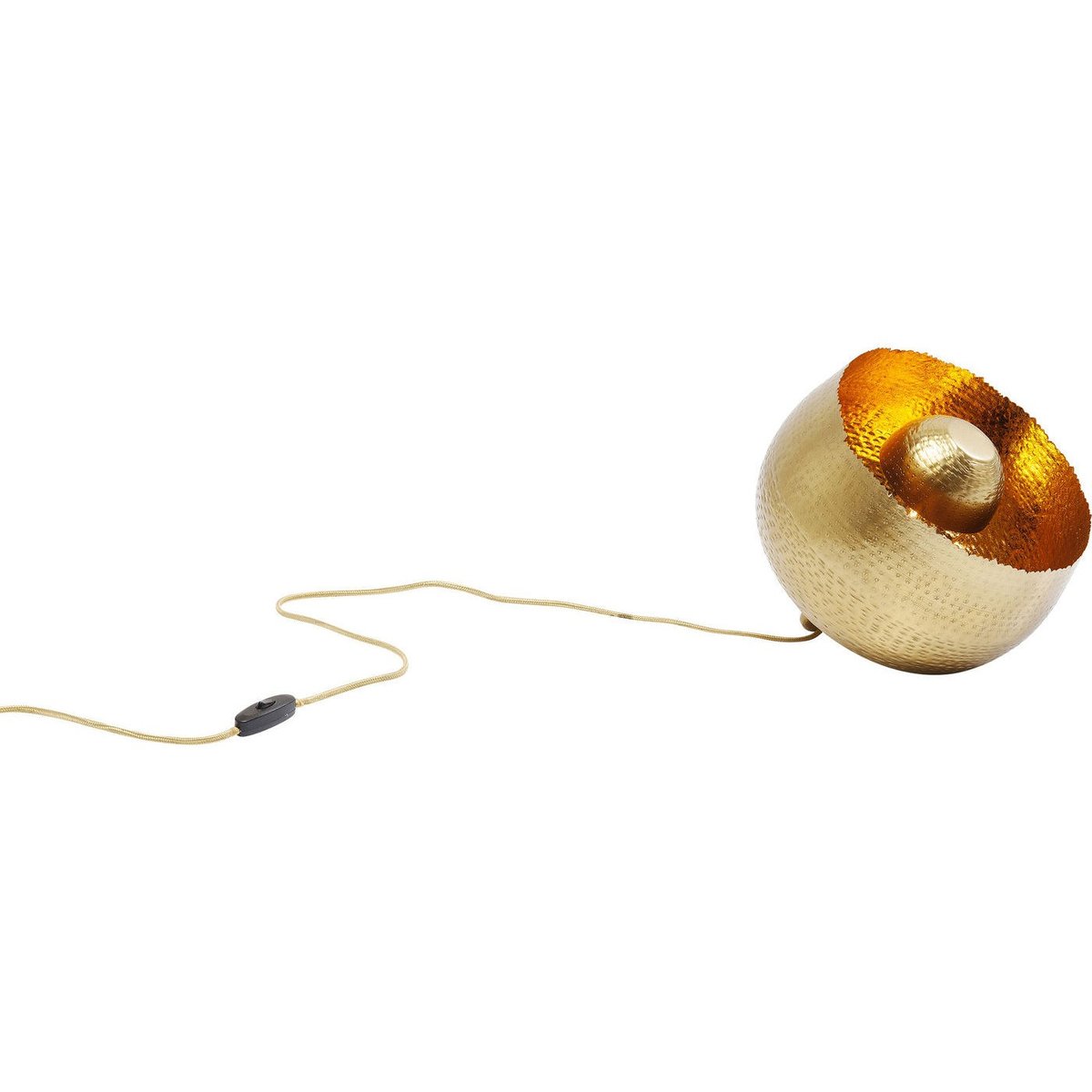 Lampe en acier texturé, APOLLON or, KARE DESIGN