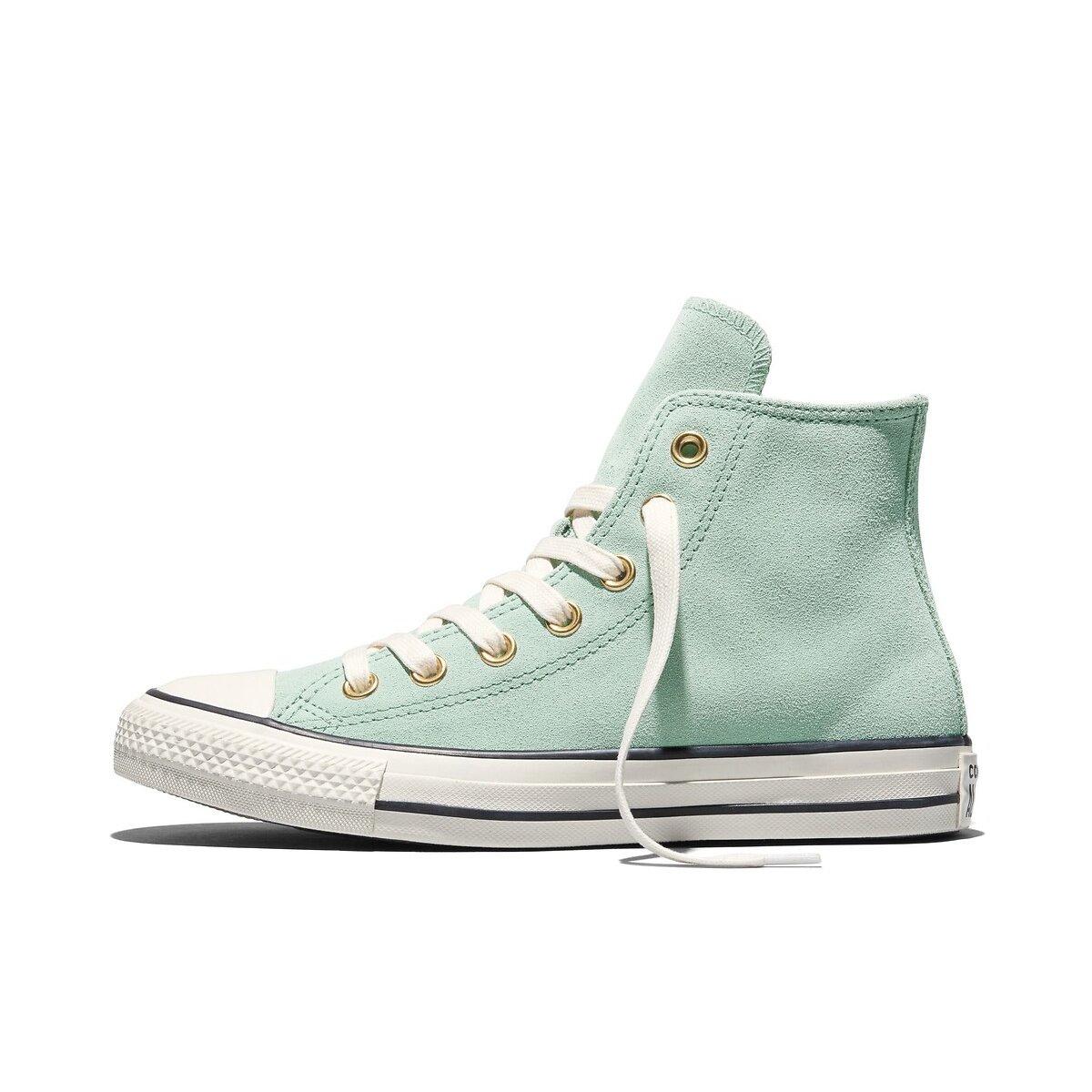 Baskets CTAS Elevated Suede vert, CONVERSE