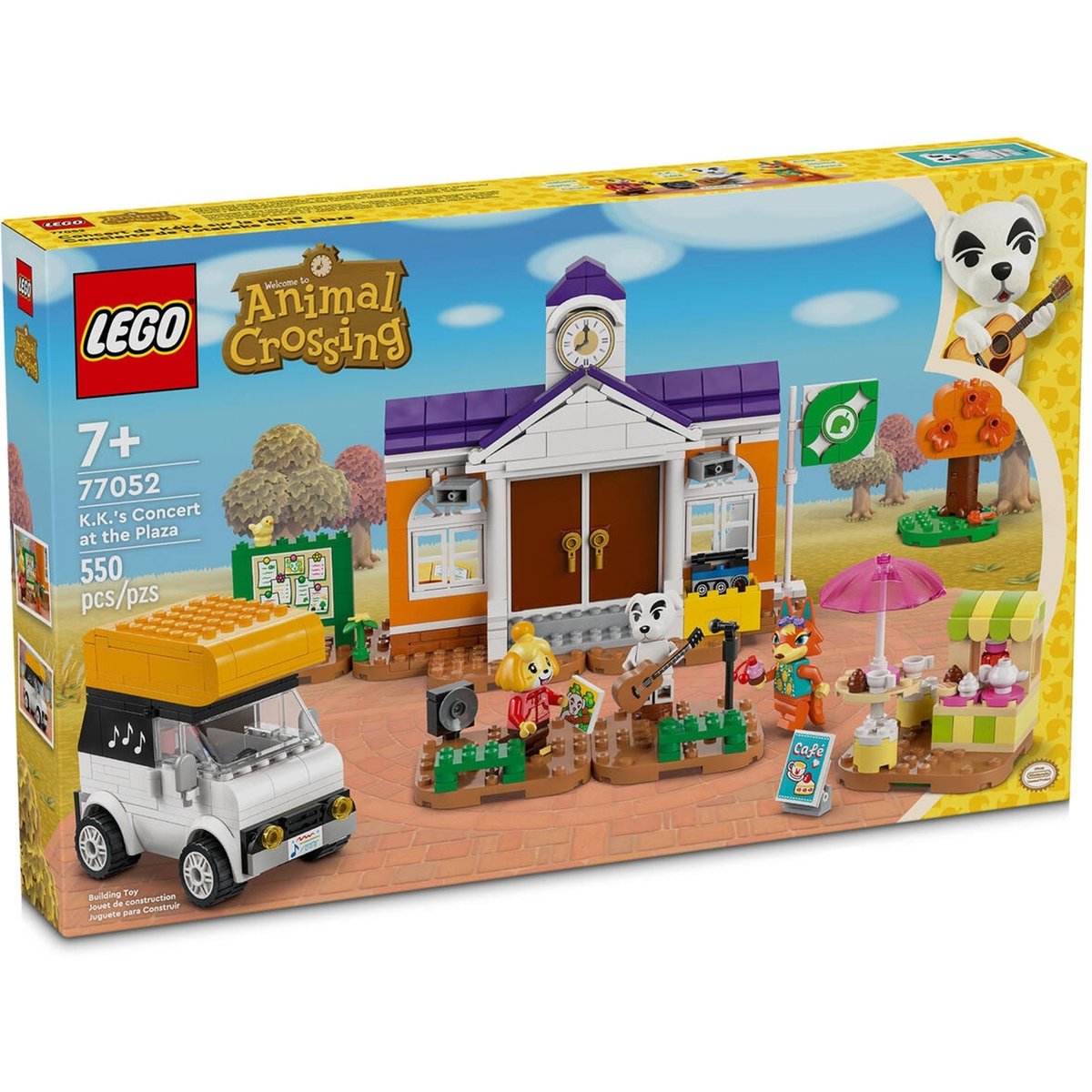 LEGO Animal Crossing - Concert de Kéké sur la place - 77052 multicolore, LEGO
