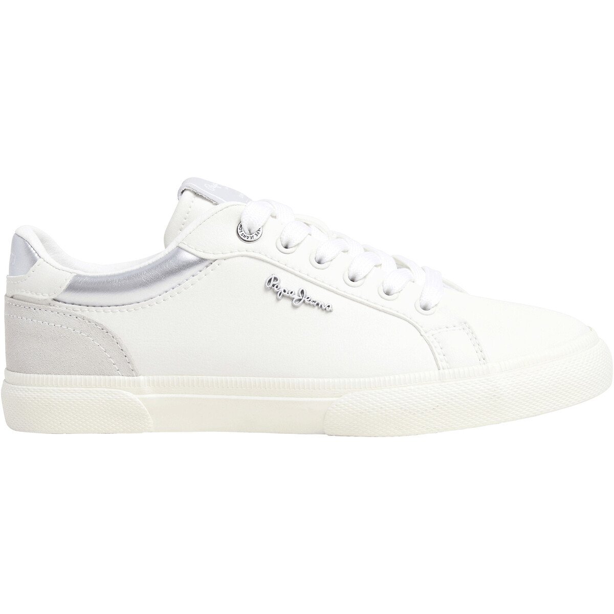 Sneakers Kenton Court bianco, PEPE JEANS