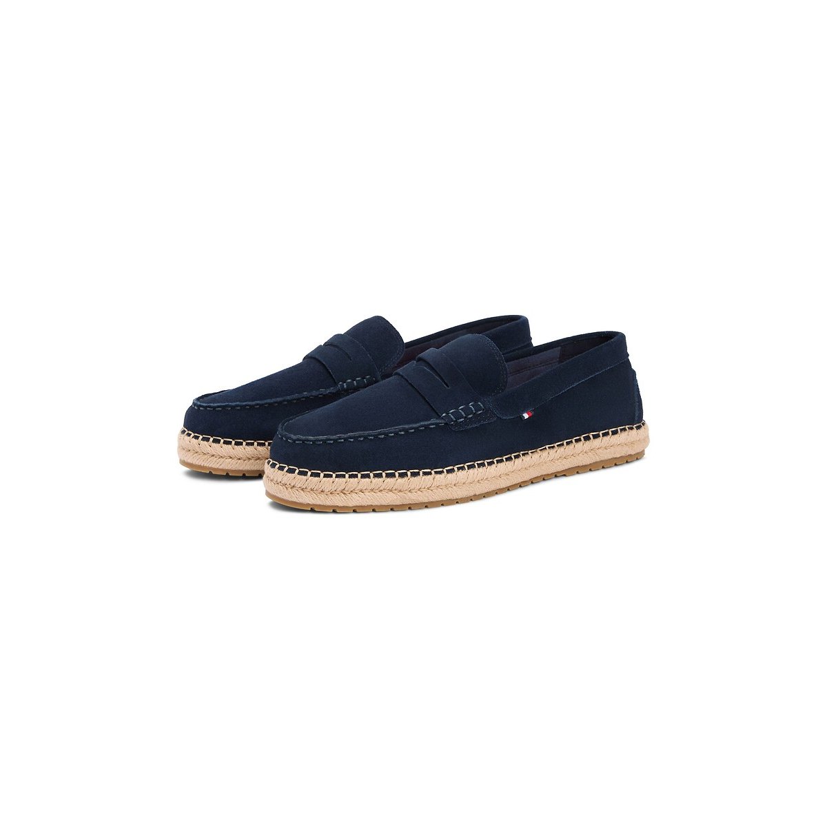 Espadrilles Flexible en suède bleu marine, TOMMY HILFIGER