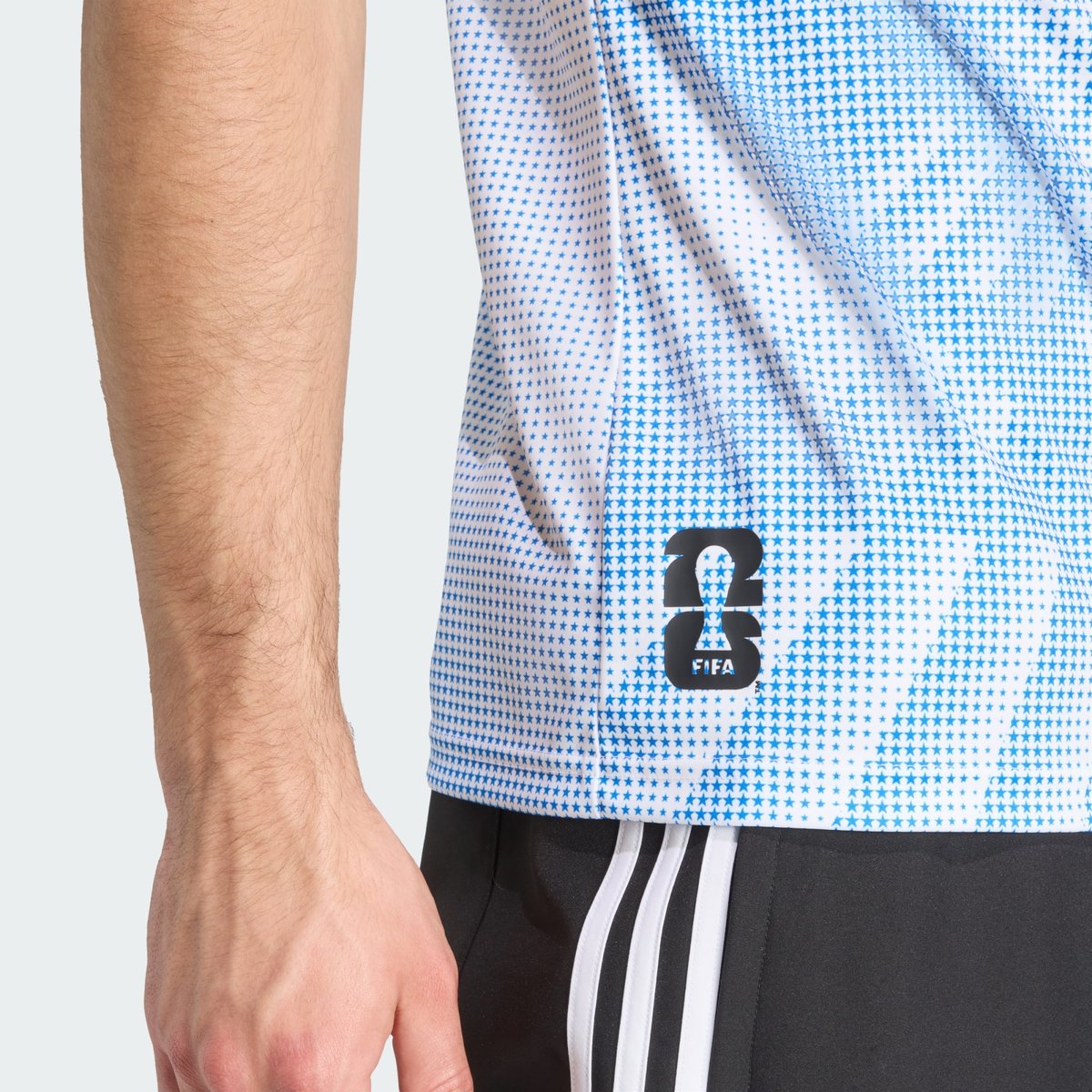 Maillot Usa Maillot Usa white / glow blue, adidas Performance