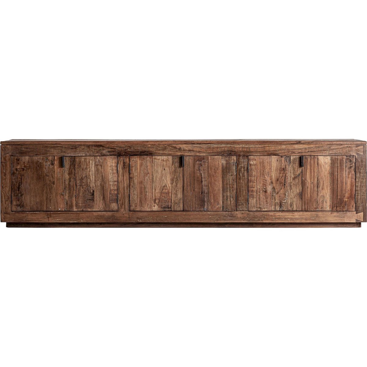 Meuble tv en bois vieilli style rustique marron bois vieilli naturel, RECOLLECTION