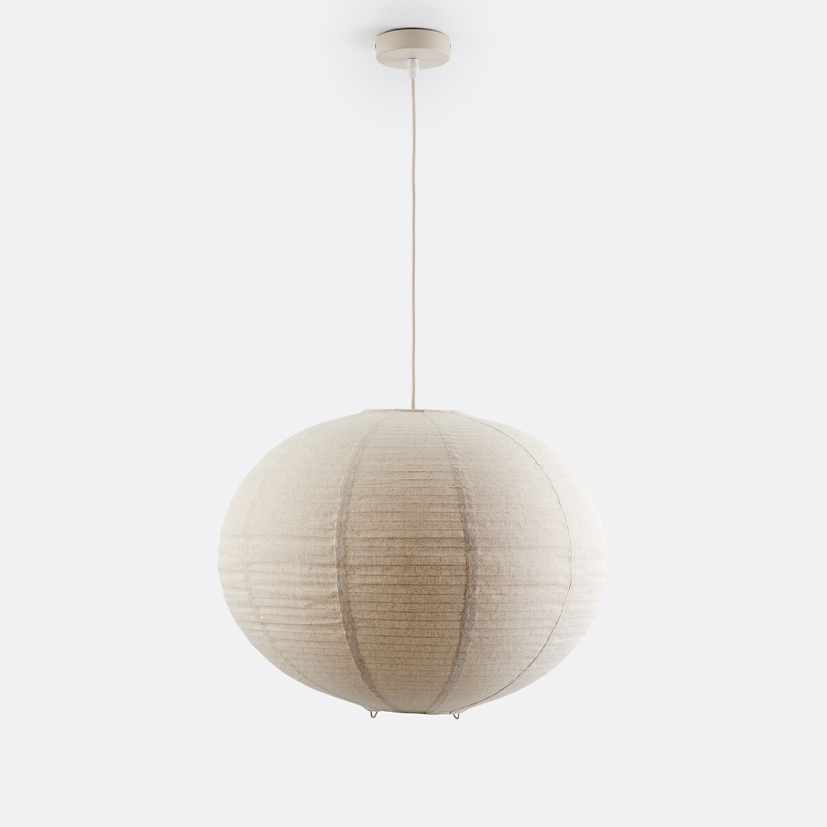 Suspension boule en lin, diamètre 50 cm, MARY naturel, LA REDOUTE INTERIEURS