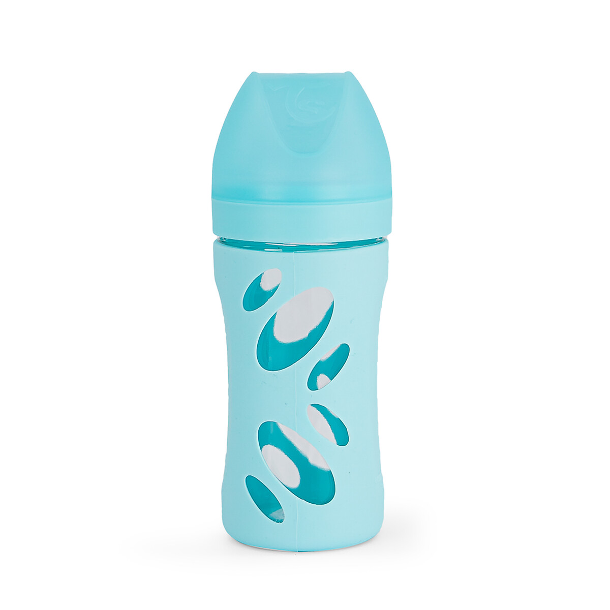 Biberão Anticólicas em vidro, 260ml, Twistshake azul-pastel, TWISTSHAKE