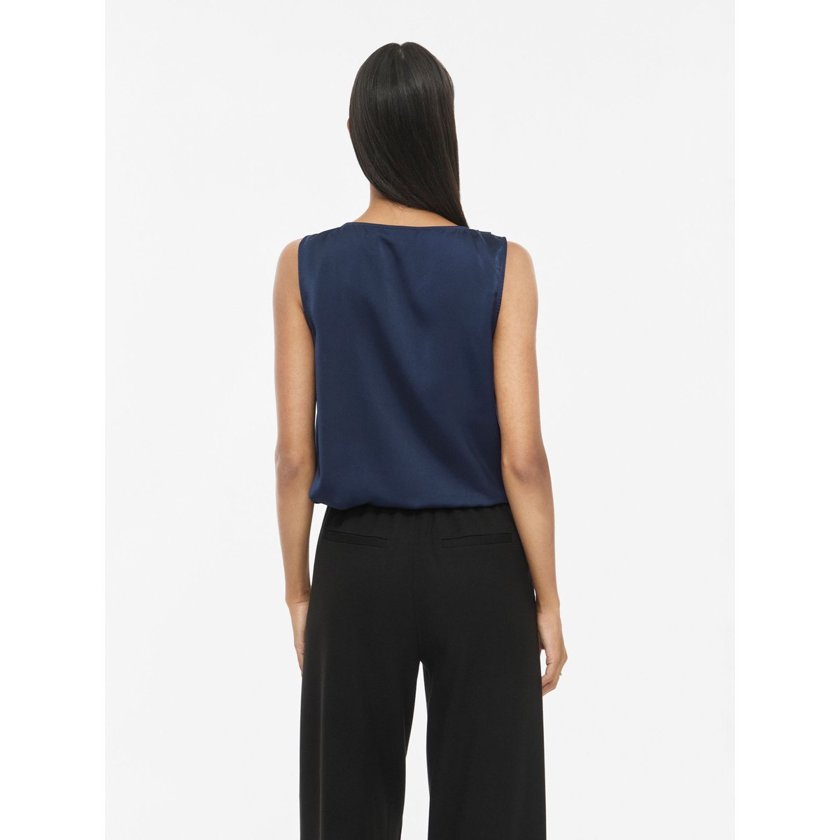 Top Sans Manches bleu - navy blazer1, VILA