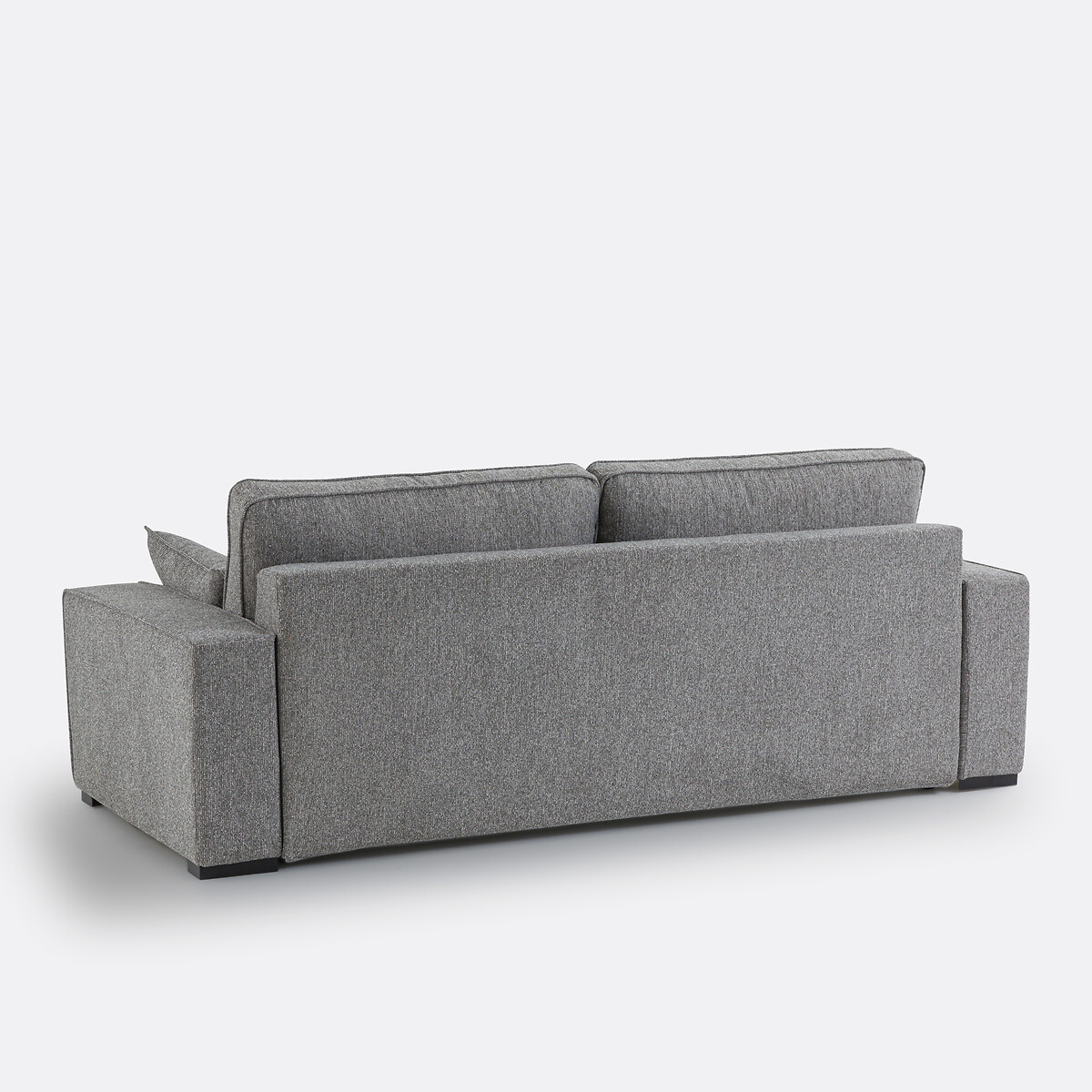 Canapé-lit texturé chiné mousse premium HR Cecilia gris clair, LA REDOUTE INTERIEURS