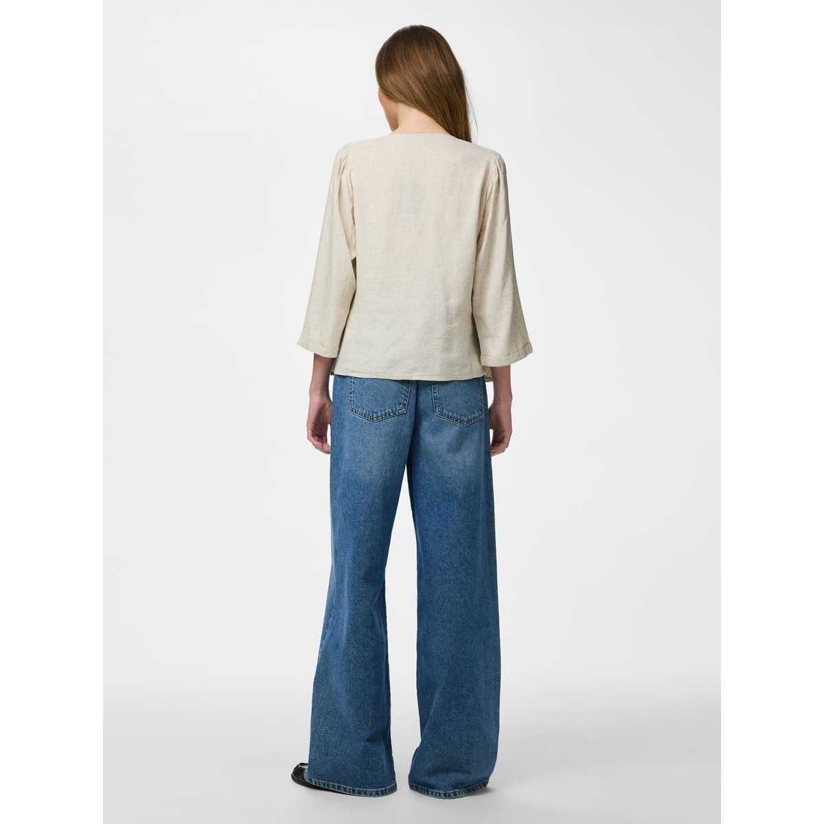 Blouse Cache-Cœur birch, PIECES