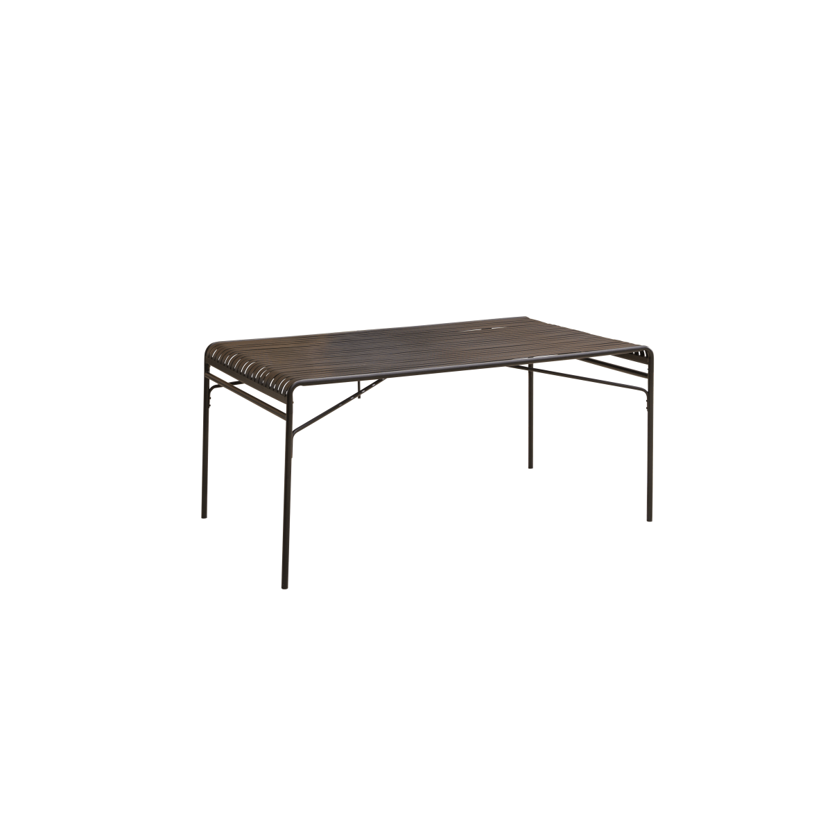 Table de jardin en Métal, GABY noir, TIKAMOON