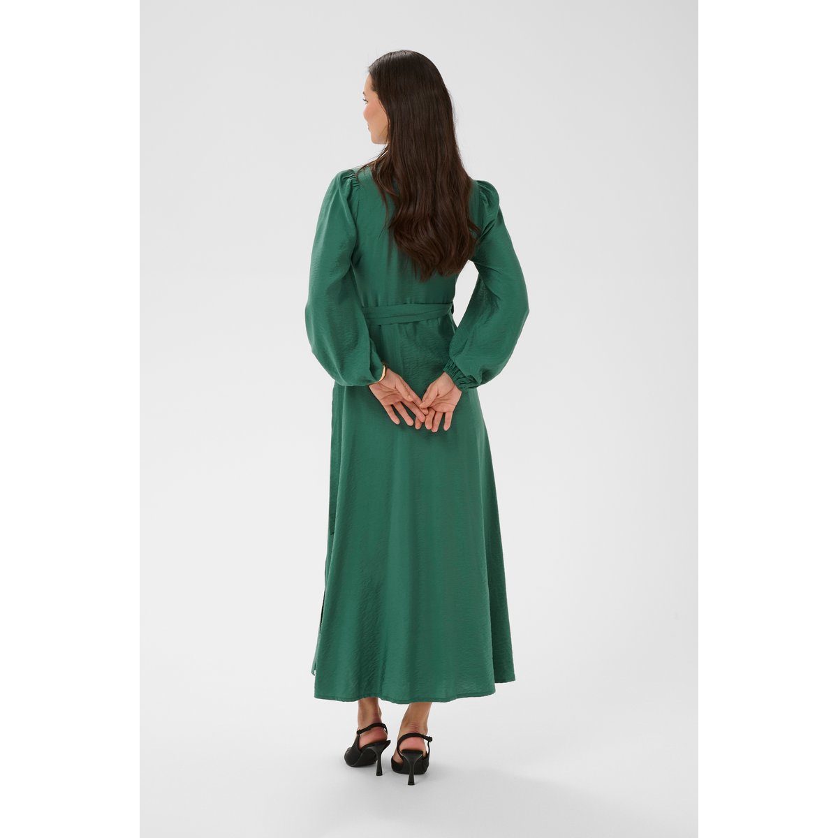 Robe vert posy green, KAFFE