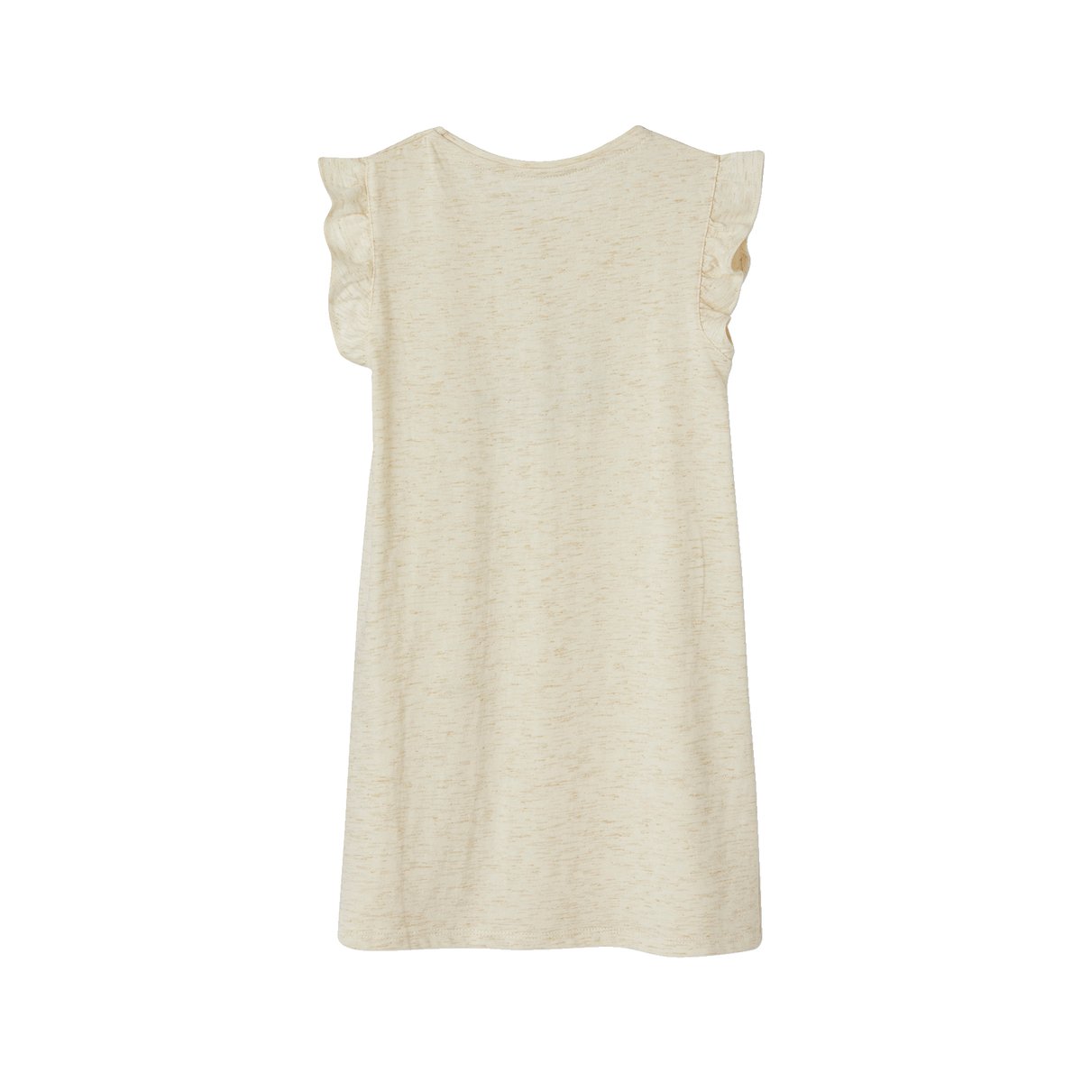 Lot de 2 chemises de nuit tropicales beige chiné, VERTBAUDET