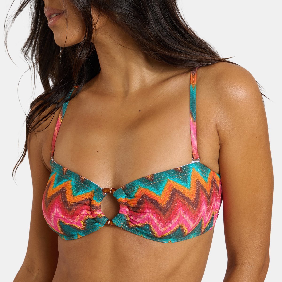 Haut de maillot bandeau Myero - NALIKA orange, BANANA MOON