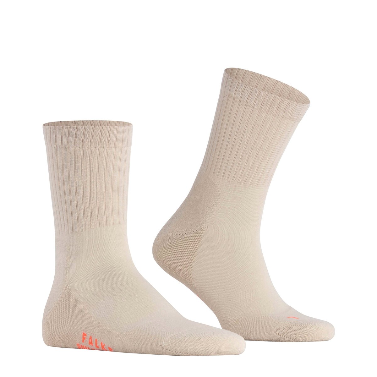 Chaussettes Run Rib Crew creme, FALKE