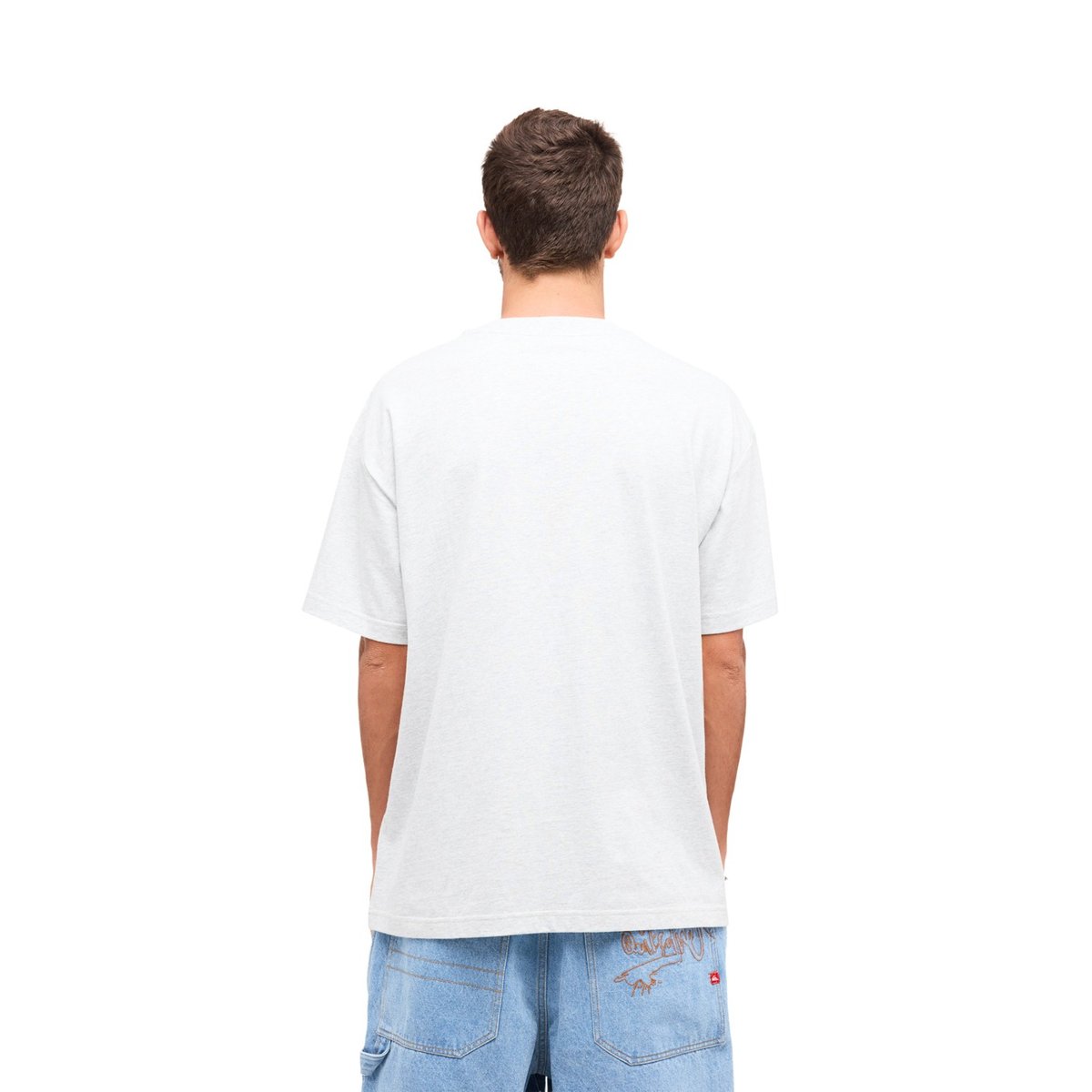 T-Shirt à manches courtes YG VORTEX gris light grey heather, QUIKSILVER