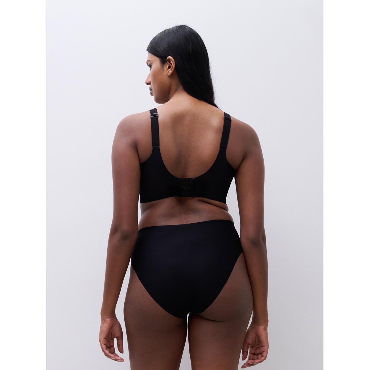 Soutien-gorge sans armature DEFI noir, CHANTELLE