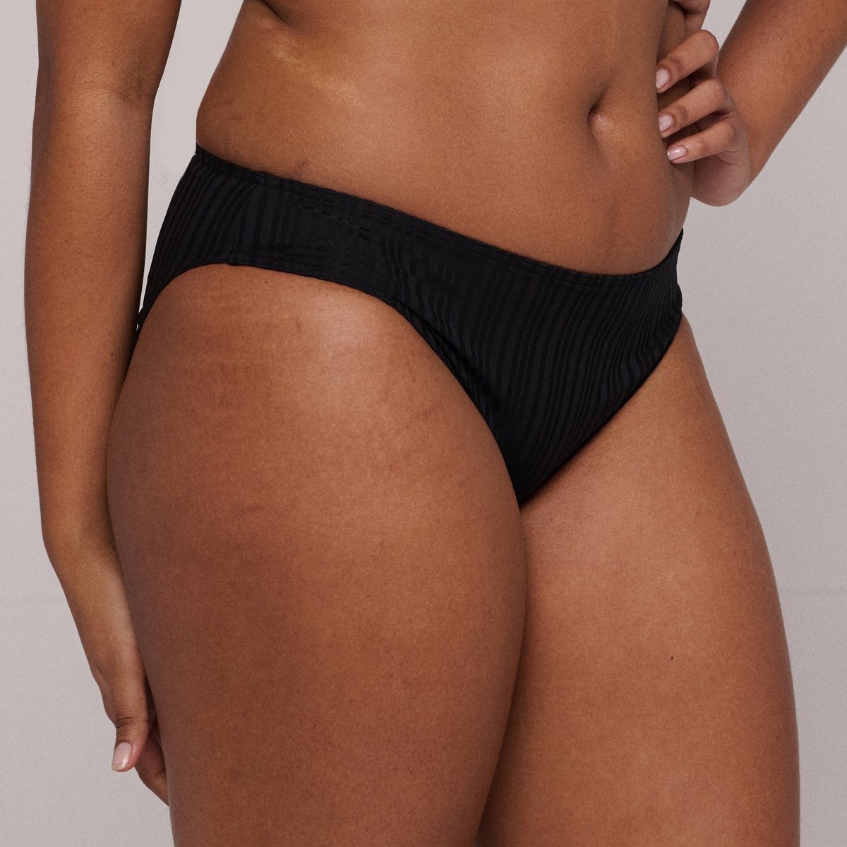 Bikini Slip brésilien KIRUNA noir - noir, PRIMADONNA