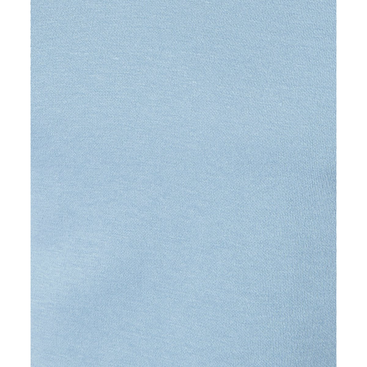 T-shirt Manches Courtes Double Face Col V bleu grisé, DAMART