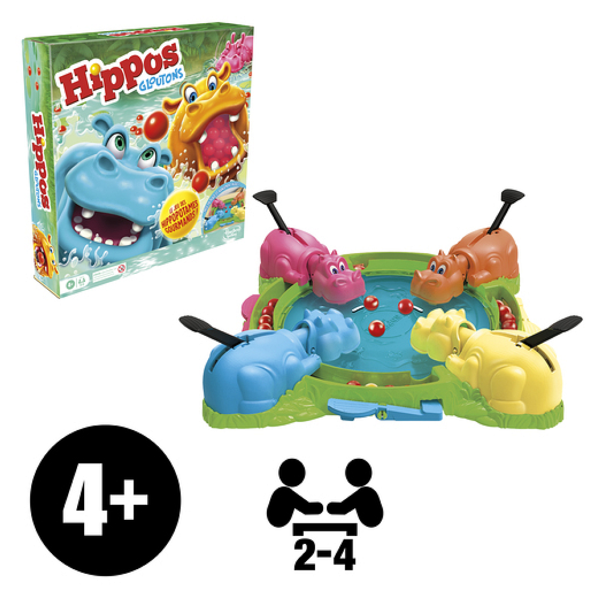 Gaming Hippos Gloutons couleur unique, HASBRO
