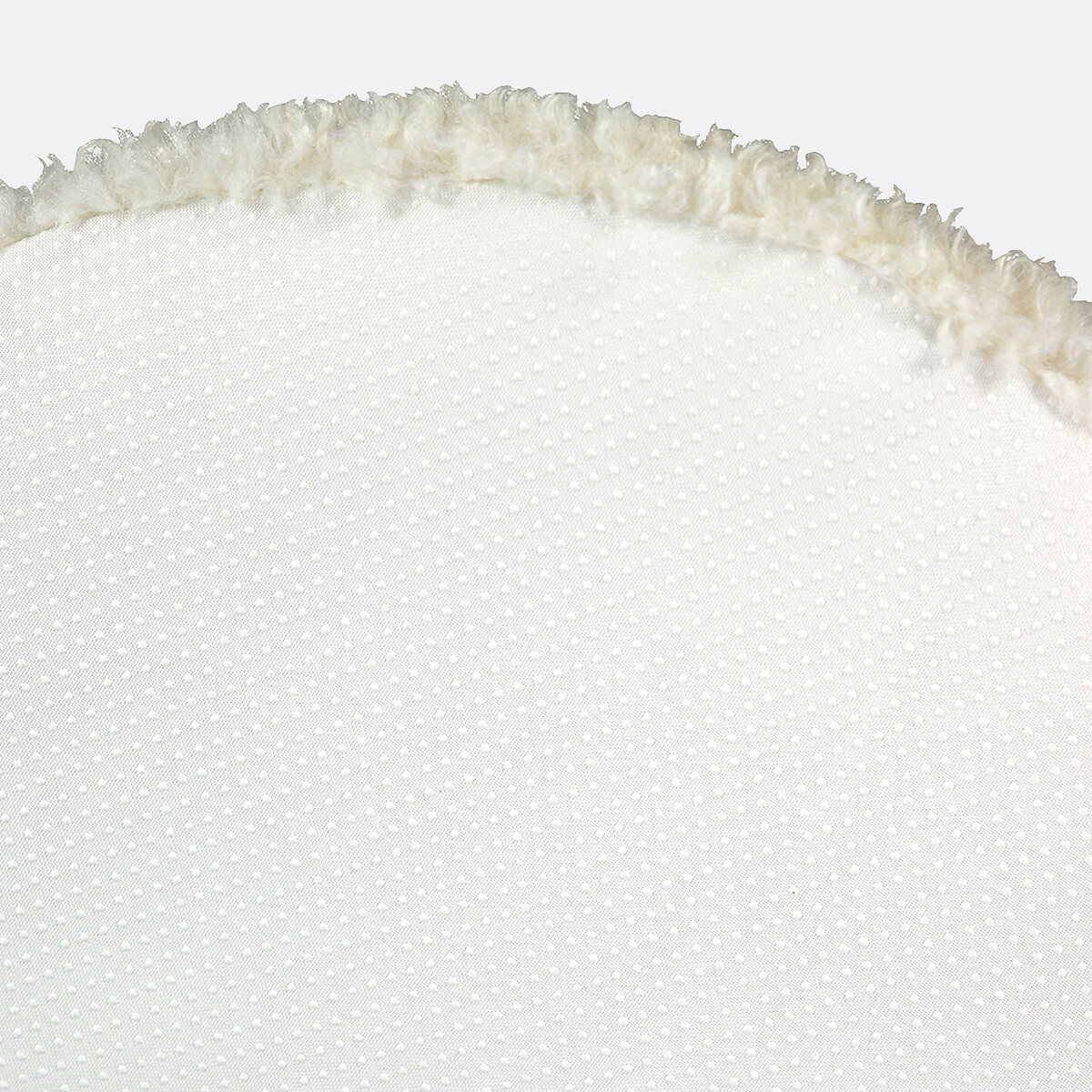 Galette chaise en sherpa Ouate ecru, LA REDOUTE INTERIEURS