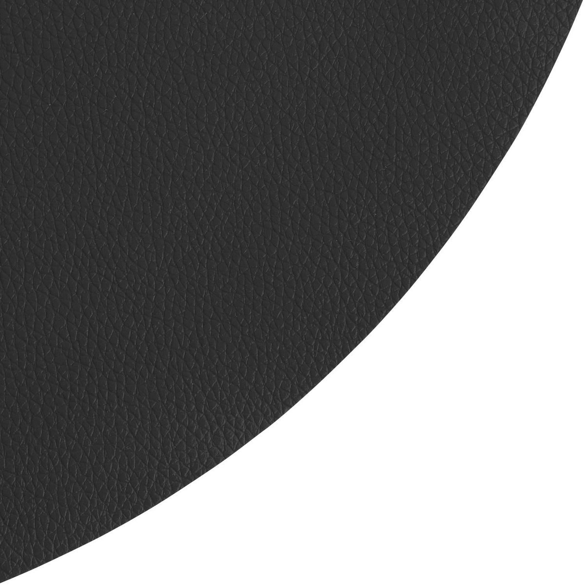 Lot de 6 sets de table ronds en vinyle TENOR gris, TOILINUX