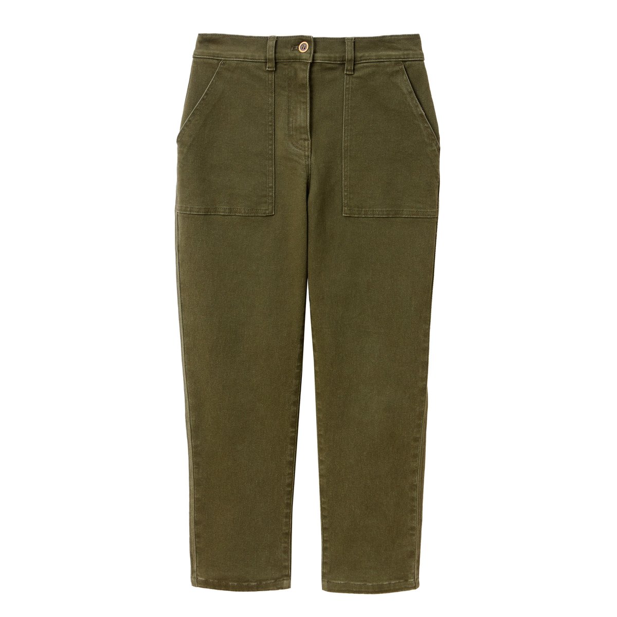 Pantalon cargo 7/8ème femme kaki, DAXON