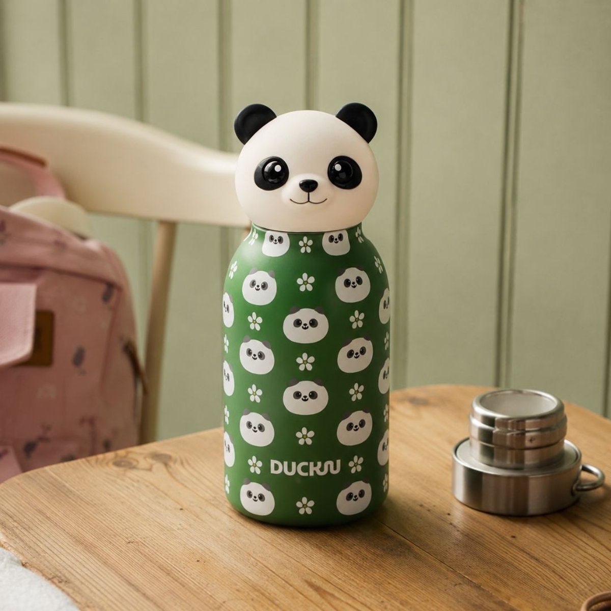 Gourde isotherme panda, Zimo vert, ARTIME