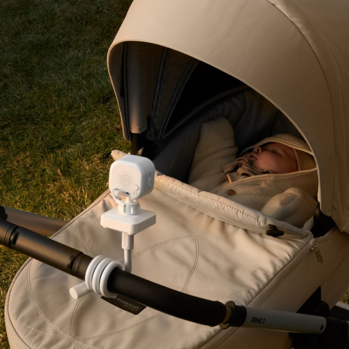 Babyphone Niteeye blanc, noir, KINDERKRAFT