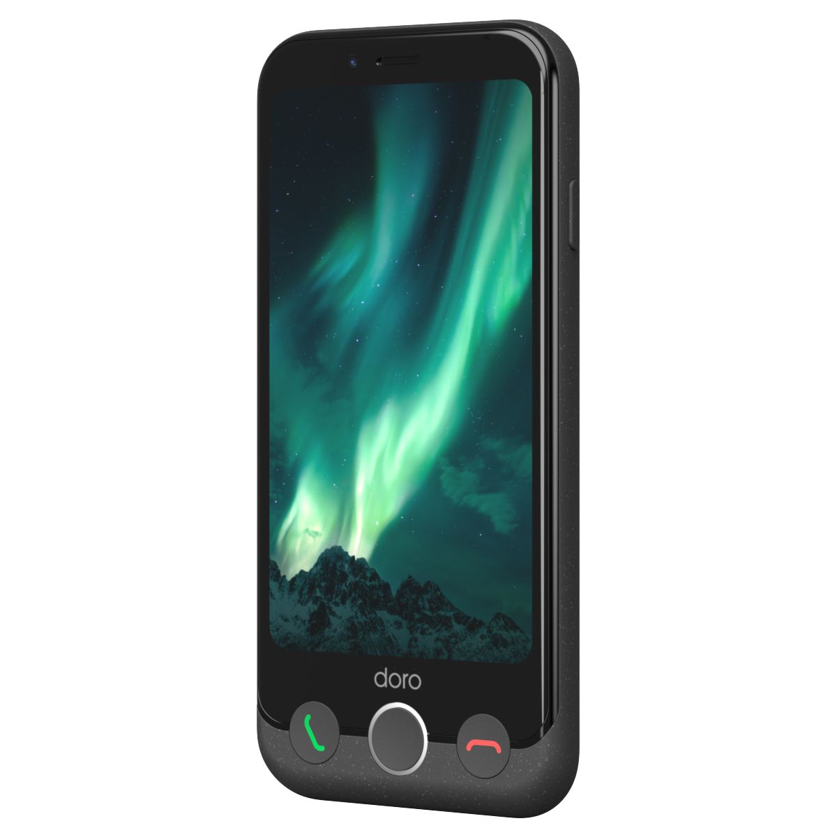 Téléphonie mobile Aurora A10 4G + Etui + Protège écran couleur unique, DORO