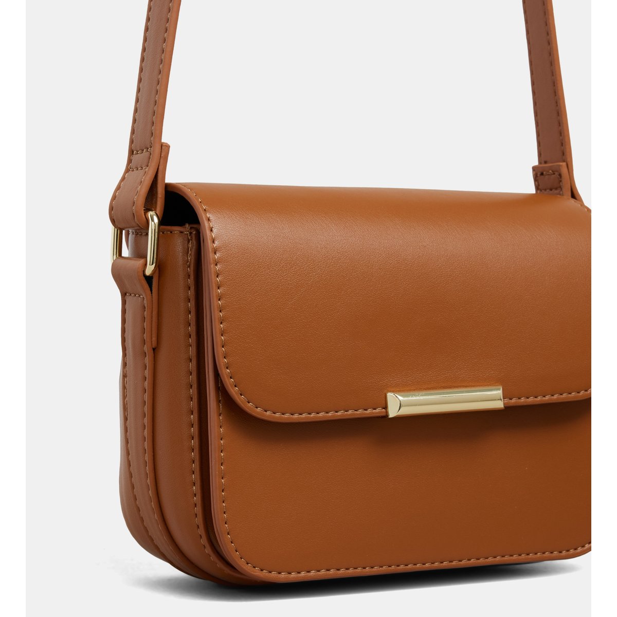 Sac à main margaux lisse camel, GALERIES LAFAYETTE