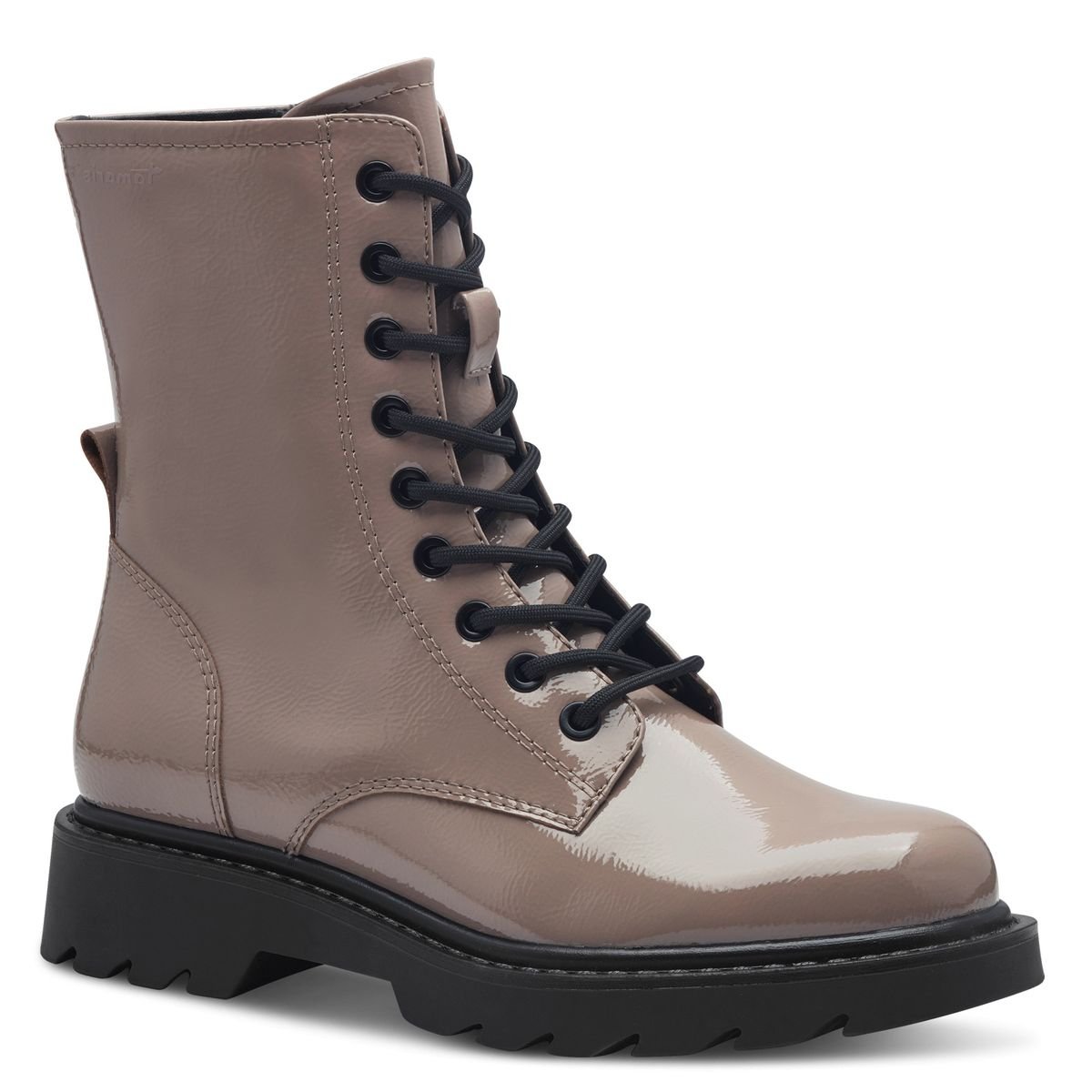 Bottine à talon marron taupe, TAMARIS