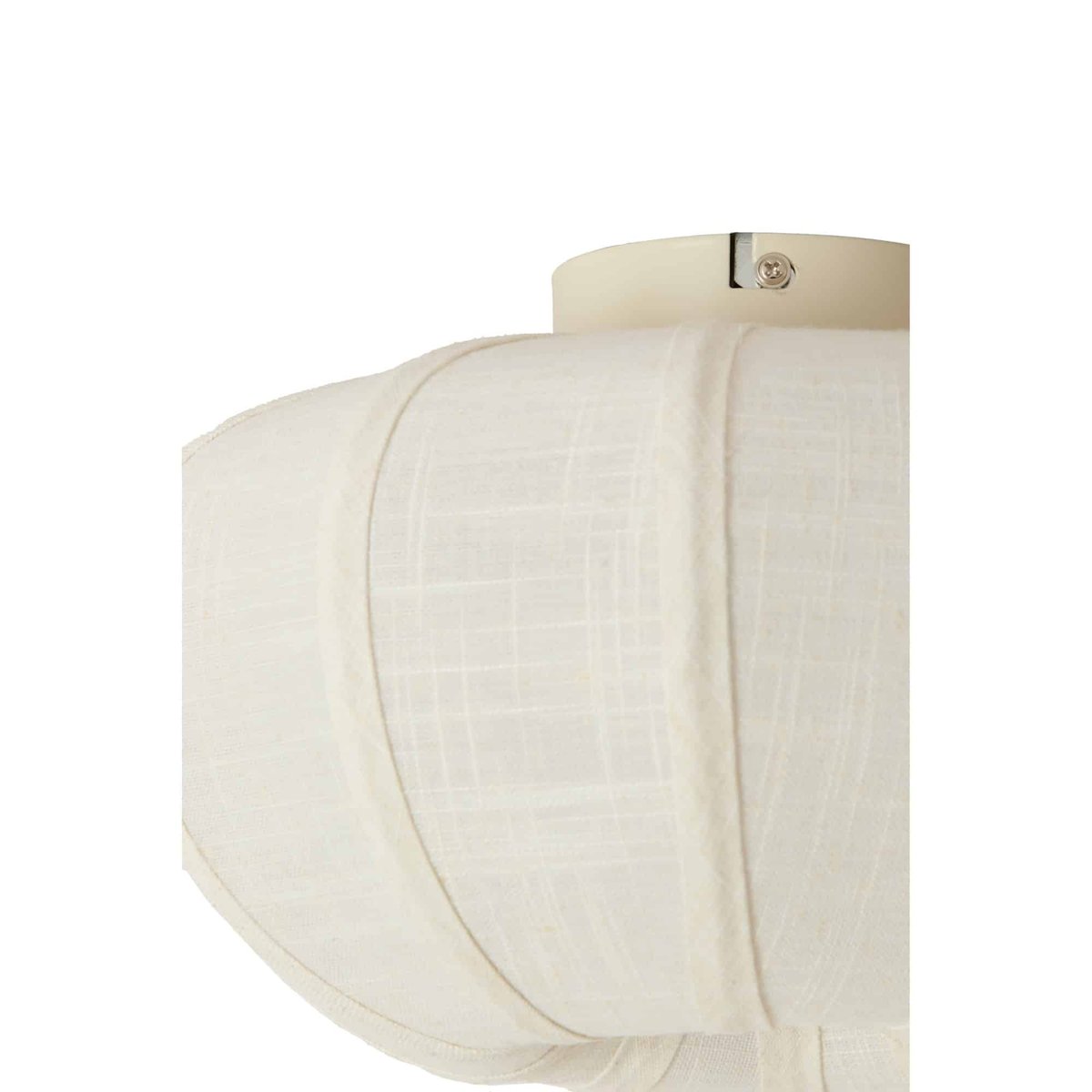 Lampe Suspendue Métal ZOSIA crème, LIGHT & LIVING