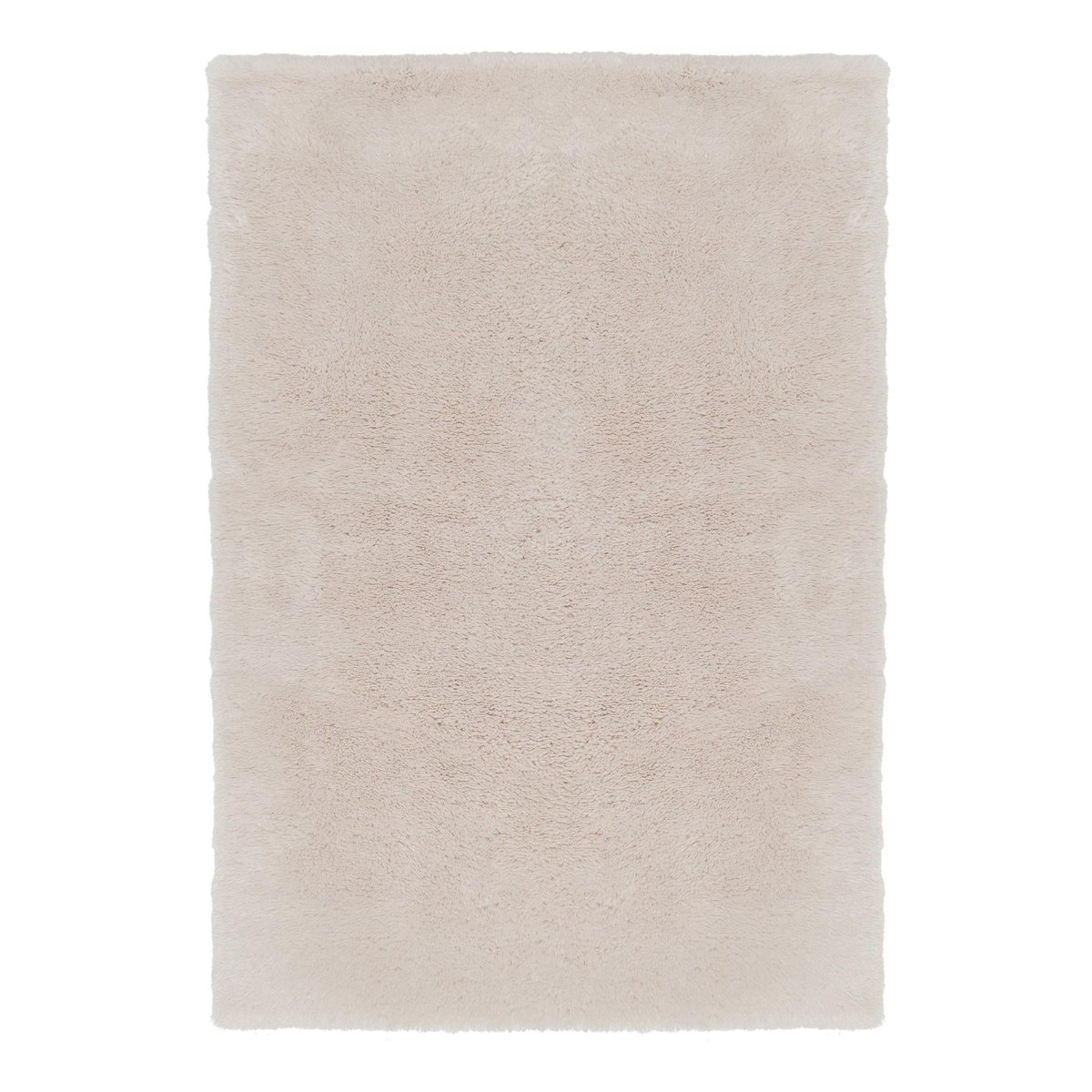 Tapis shaggy ultra-doux effet laine NUKKA beige sable, AFK LIVING