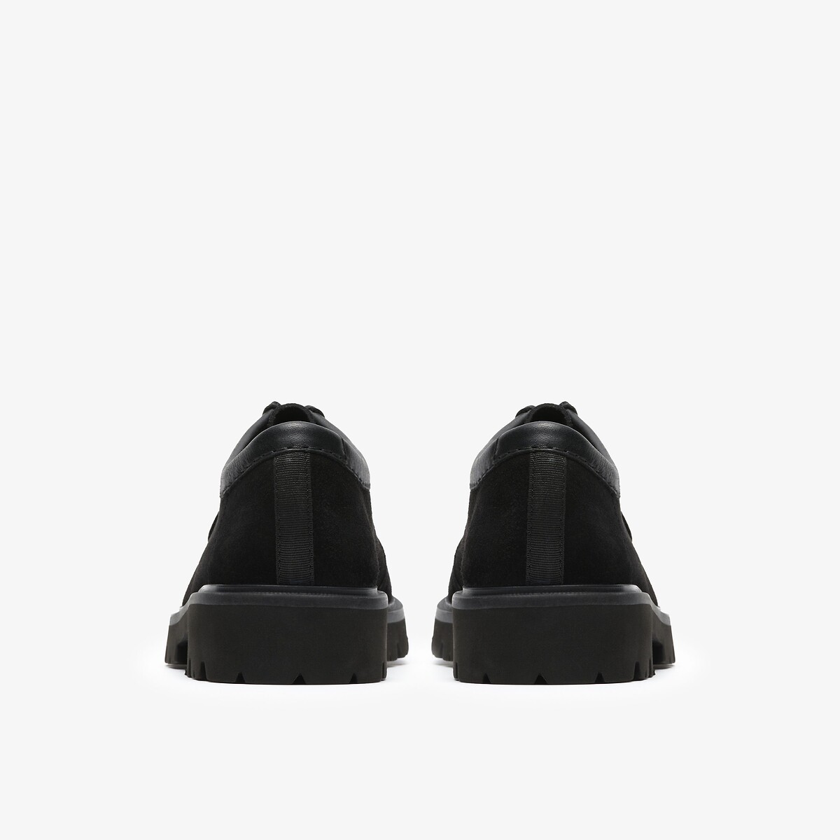 Derby's in leer Cleyhill Seam zwart, CLARKS