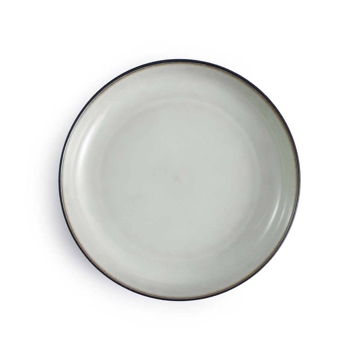 Set de 16 pièces de vaisselle en grès L27 KARLSTAD noir, SIA DECO