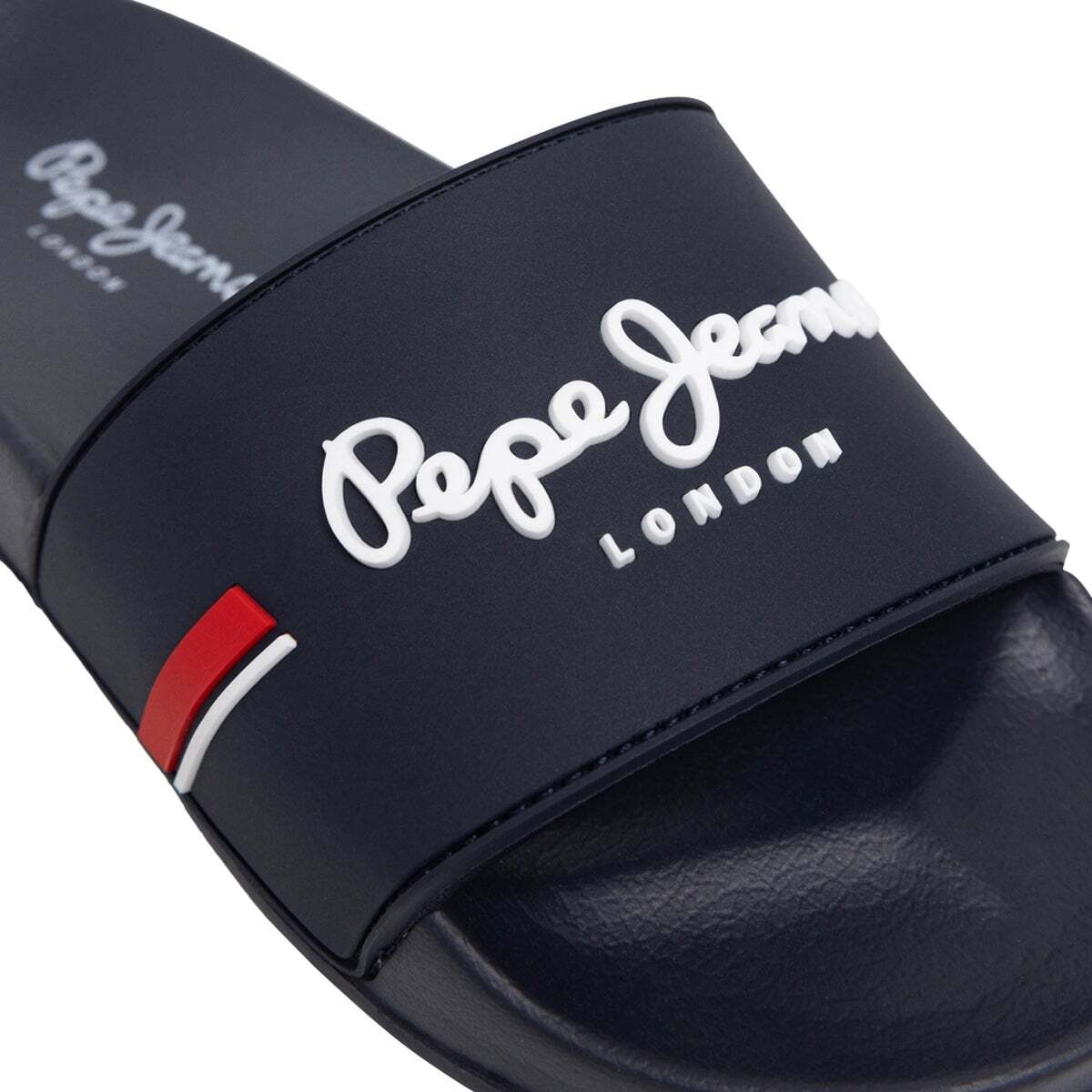 Claquettes Avec Logo marine, PEPE JEANS