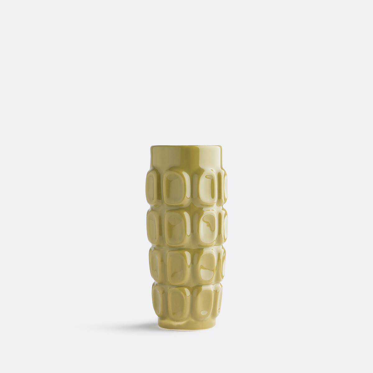 Vase en céramique H21,5 cm, Shiva olive, LA REDOUTE INTERIEURS