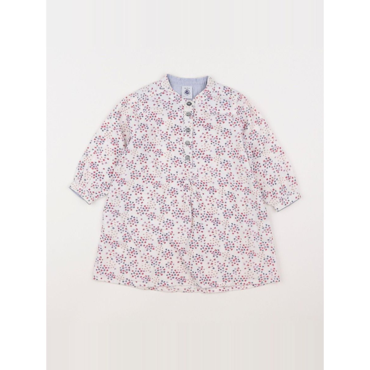 Robe - Très bon état blanc, rose, PETIT BATEAU