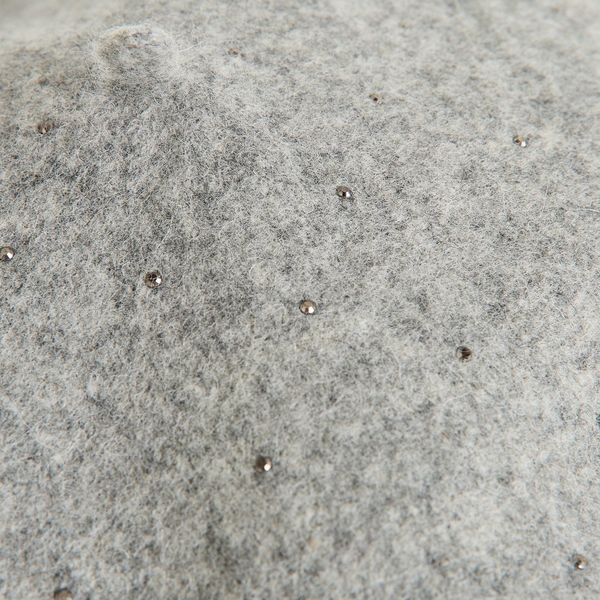 Beret en lainage gris, GRAIN DE MALICE