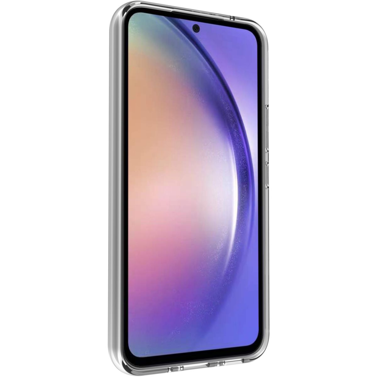 Coque Samsung A54 5G Antichoc Made In France transparent, ADEQWAT