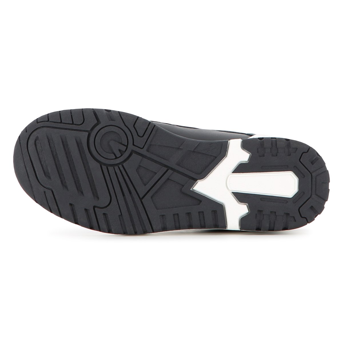 Baskets basse à lacets noir blanc, KARL LAGERFELD KIDS