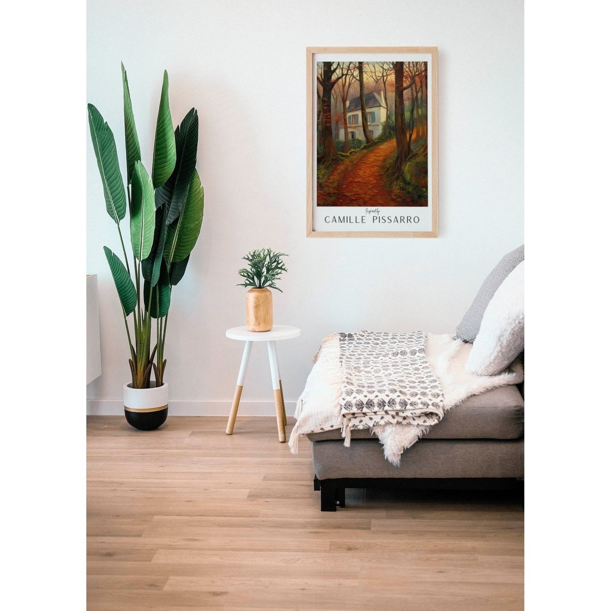 Affiche Camille Pissarro n°3 blanc, L'AFFICHERIE