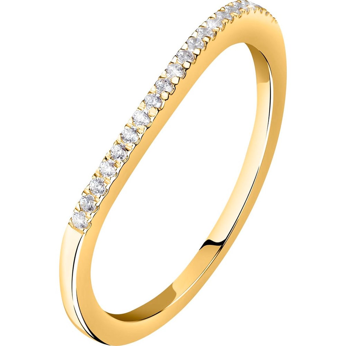 Bagues en Diamant Synthétique/or Jaune Recyclé 375/1000 et Diamant synthétique or, LIVE DIAMOND