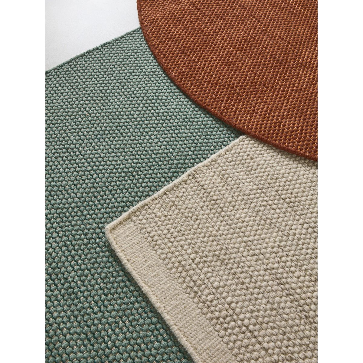 Tapis de laine tissé main ROCCO crème, BENUTA