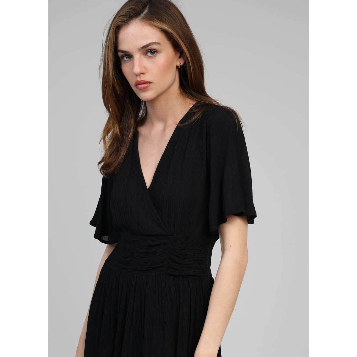 Robe Courte OFLAMY noir, AN'GE