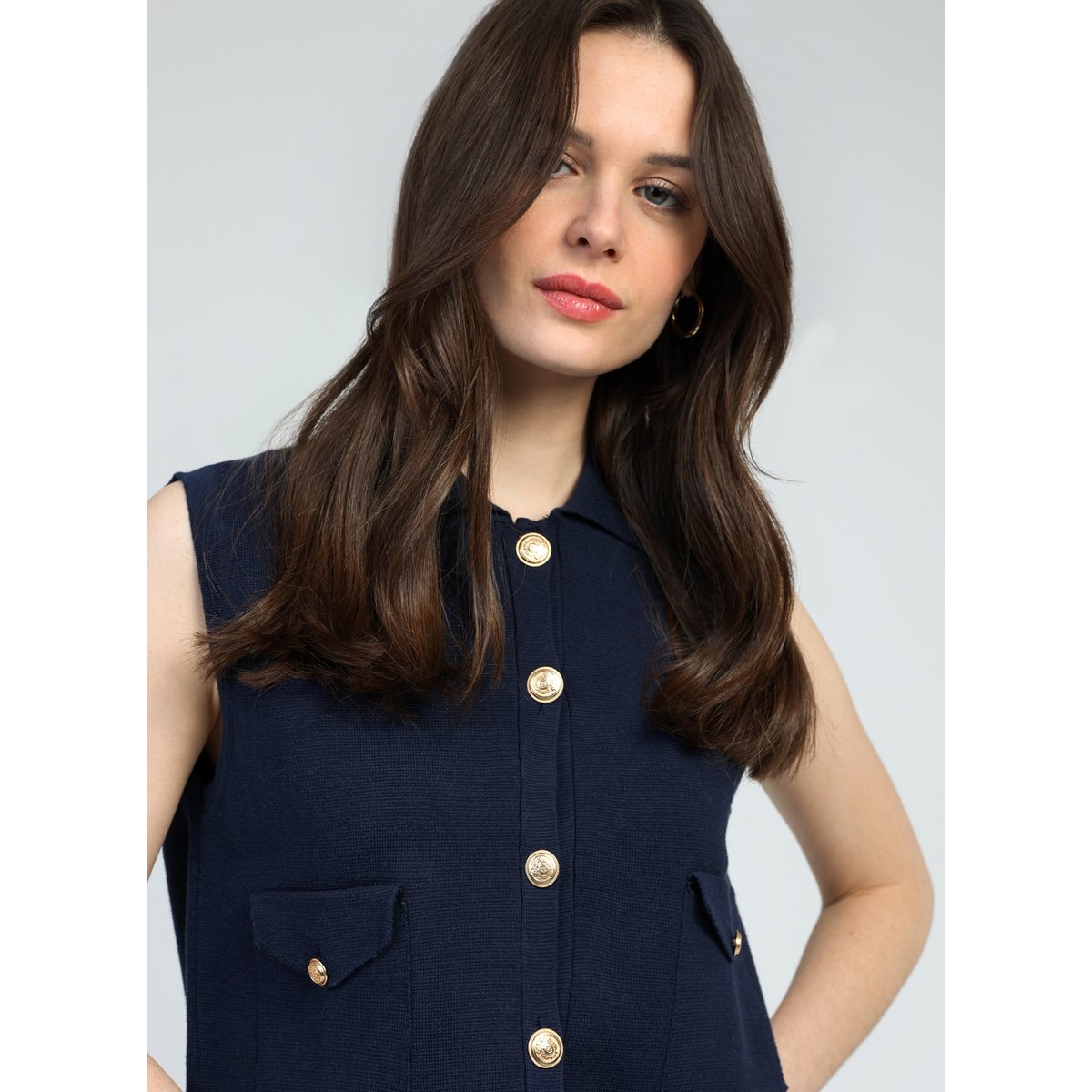Cardigan VAMAYA marine, AN'GE