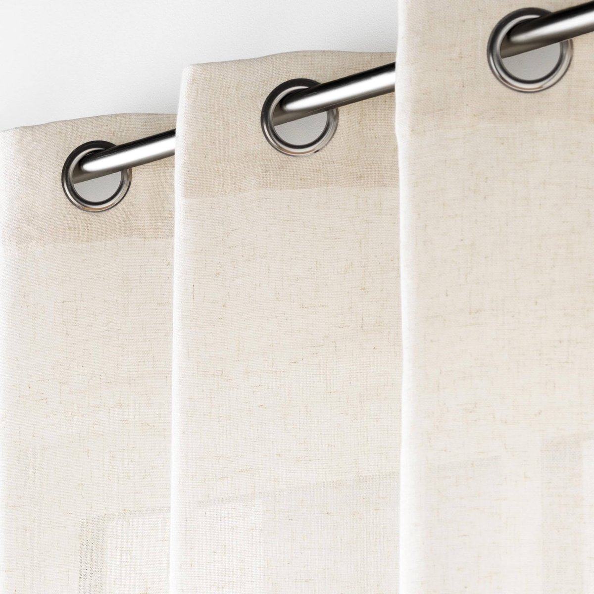 Rideau effet chiné pauline naturel, DOUCEUR D'INTÉRIEUR