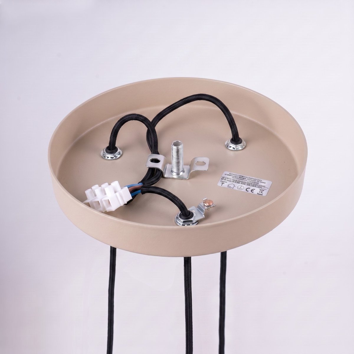 Suspension Acier Taupe G9 3 Arche taupe, EDEN