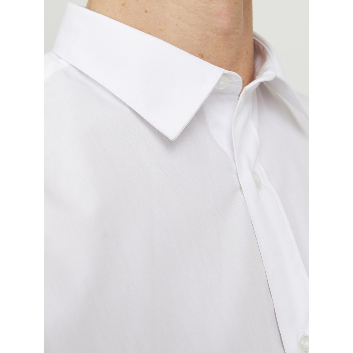 Chemise slim fit blanc, JACK & JONES