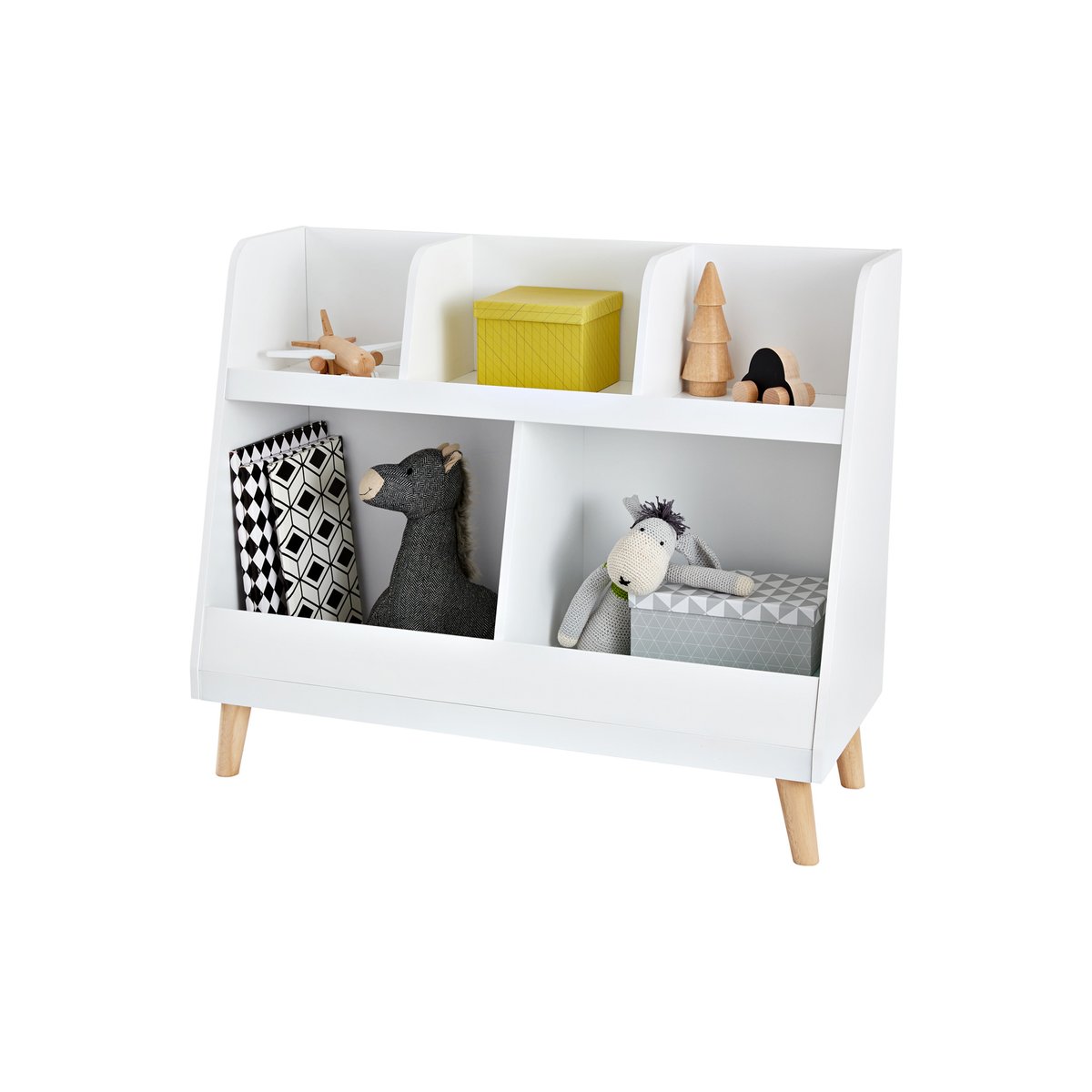 Meuble de rangement LIGNE CONFETTI blanc, VERTBAUDET